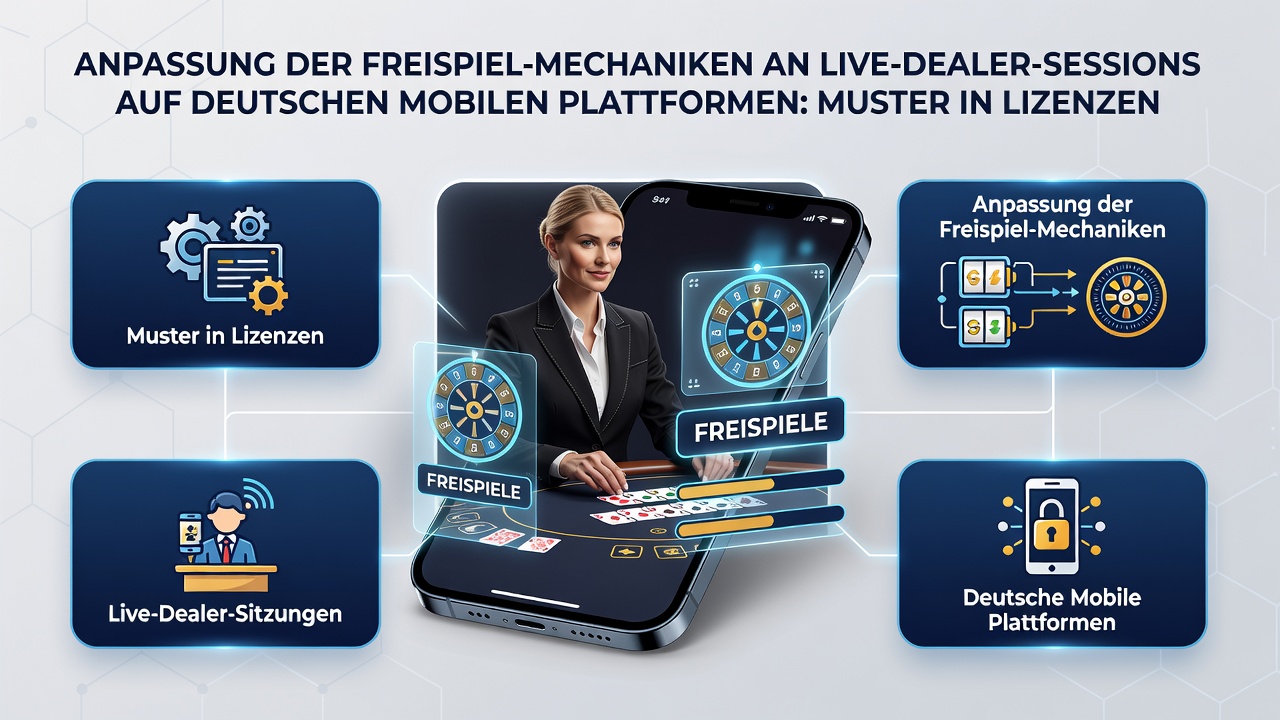 Live-Dealer-Tisch mit mobiler Freispiel-Aktivierung auf deutscher Plattform
