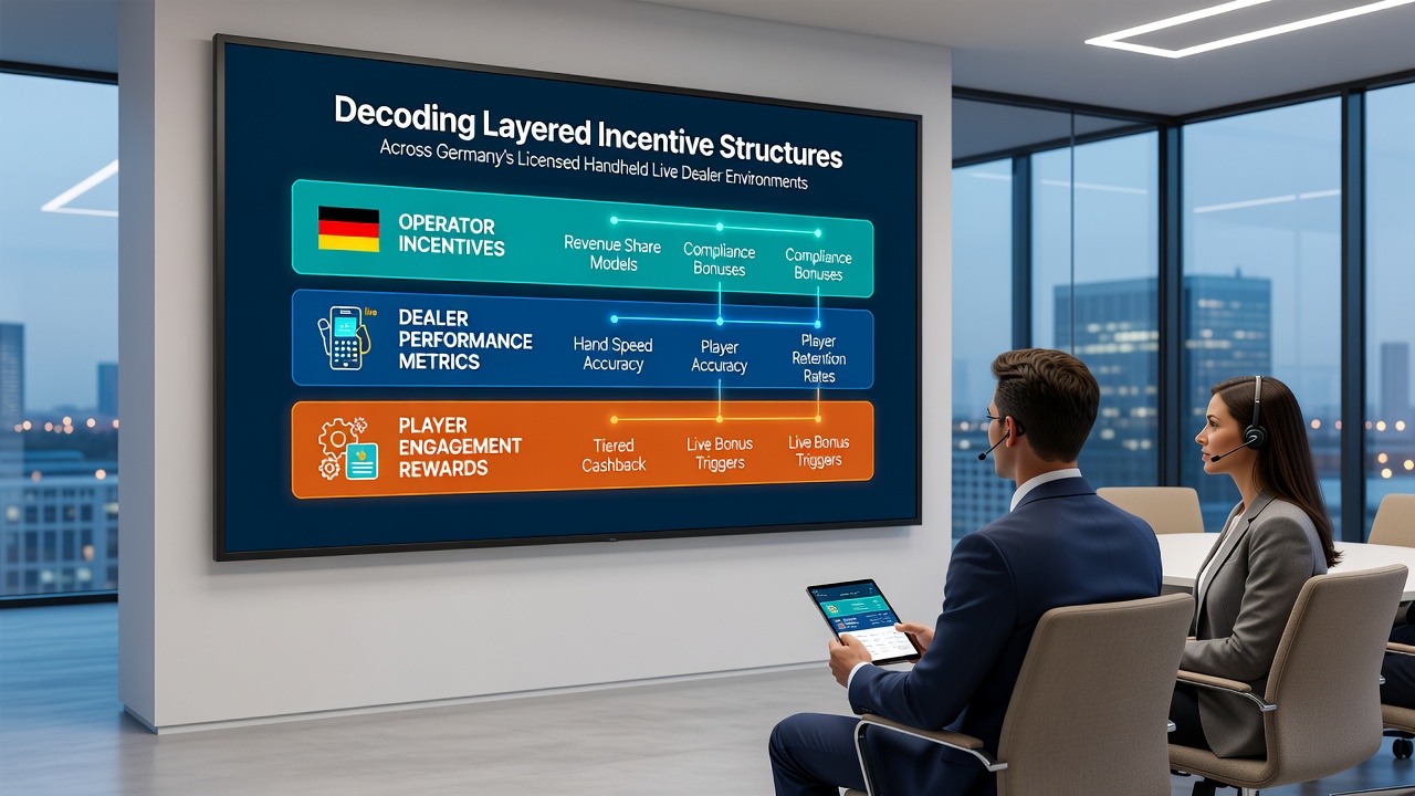 Detailansicht einer mobilen App mit aktivierten Live-Dealer-Boni und Provider-Integrationen