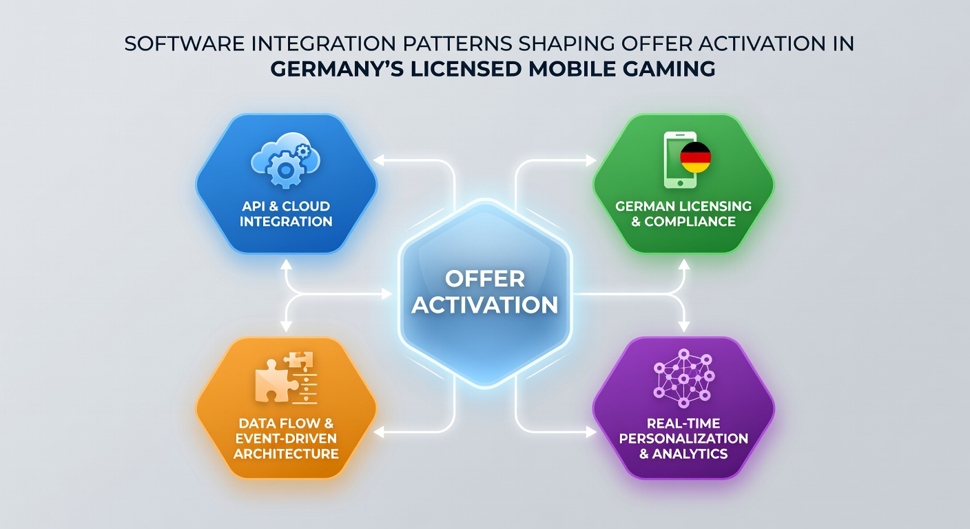 Technische Darstellung von API-Integrationen und Event-Handling in Gaming-Apps