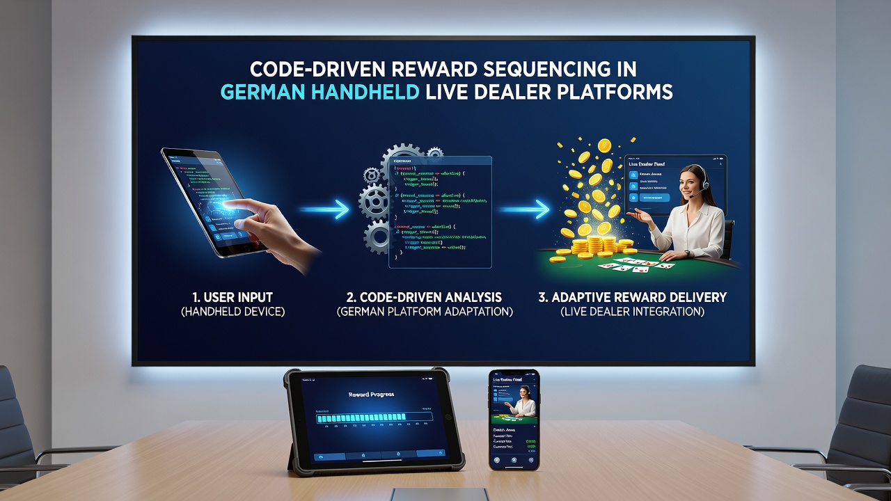 Mobile Schnittstelle mit aktivierten Belohnungssequenzen in einem deutschen Live-Dealer-Casino
